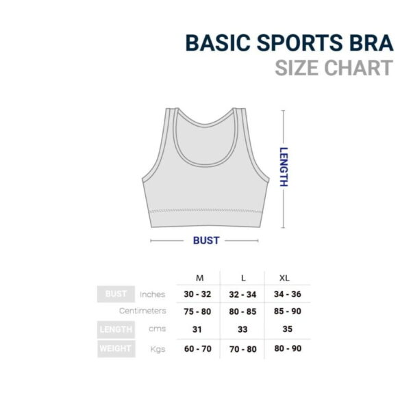 Basic Sports Bra Women’s Fitness Bra Yoga - Image 3